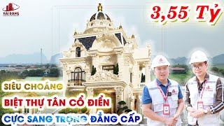 SIÊU CHOÁNG TRƯỚC BIỆT THỰ TÂN CỔ ĐIỂN CỰC SANG TRỌNG ĐẲNG CẤP TẠI NAM ĐỊNH HẢI ĐĂNG GROUP [upl. by Fatma]