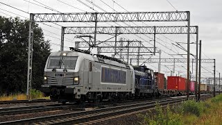 Siemens Vectron 383411 Metrans  Ls8003SM422654 z kontenerami do Kątów Wrocławskich [upl. by Finnigan]