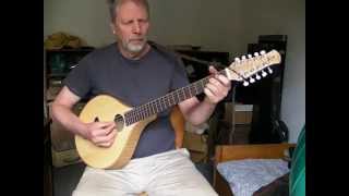 Merrily Kiss the Quakers Wife played on Brauchli cittern [upl. by Ranna692]