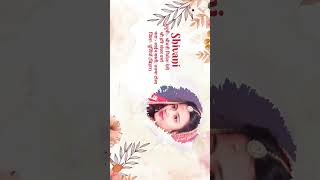 How To Make Wedding Invitation Video wedding weddingphotography sadicard cards [upl. by Derdlim]