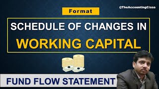 Schedule of Changes in Working Capital  How to Prepare Funds Flow Statement  TAC [upl. by Eimaraj]