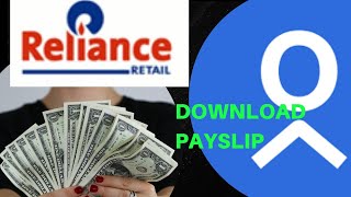 How to check Payslip in People first App Reliance retail  Internalview22 [upl. by Nahtanhoj]