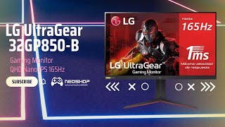 Monitor LG UltraGear 32GP850B [upl. by Gardel]