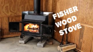 Fisher Mama Bear Woodstove Restoration [upl. by Idnek]