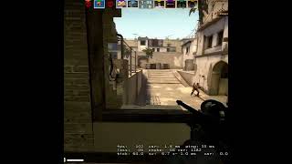 THE MOST INSANE SHOT 💣💣💣 shorts csgo bhop bunnyhop movement frag [upl. by Mccullough]