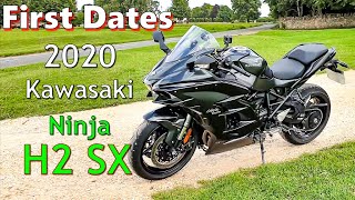 2020 Kawasaki Ninja H2 SX  First impressions review ※ First Dates [upl. by Yecniuq]