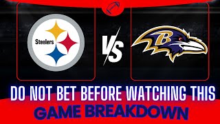 Pittsburgh Steelers vs Baltimore Ravens Prediction and Picks  NFL Picks Week 18 [upl. by Janeta]