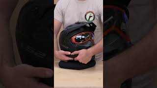 LS2 Drifter Helmet Sun Shield Removal  SpeedAddictscom shorts [upl. by Nonarb]