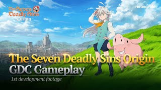 The Seven Deadly Sins Origin game play in GDC 2023 [upl. by Melnick]