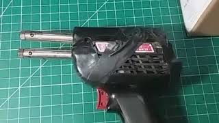 Weller D550 Soldering Gun RepairReplacement of original body with new [upl. by Bank606]