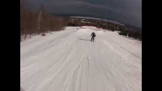 Snowcross course at Craigleith Ski Club [upl. by Elagiba916]