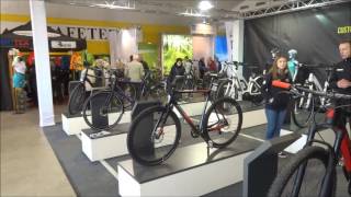 Radtrends 2017 Bocholt Aaseehalle  Fahrradmesse mit Rose Biketown [upl. by Yemar]