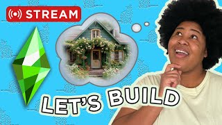 Sims 4 Cozy Cottage Build Stream [upl. by Zena]