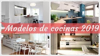 100 modelos 🎛 de cocinas modernas 2019 [upl. by Morra]