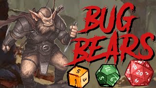 QUAL A REGRA PARA JOGAR COM UM BUGBEAR NO RPG  DampD 50 feat VOLO´S GUIDE [upl. by Eulalie]