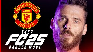 DAVE RETURNS  FC 25 MANCHESTER UNITED CAREER MODE S4E7 [upl. by Yuzik]