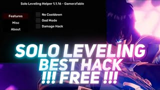 Solo Leveling Hack 2024  Mod menu FREE  FREE Cheat 2024 [upl. by Eugnimod]