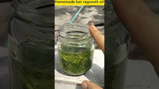 Homemade hair regrowth oil 😍 [upl. by Lennard]