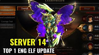 MU MONARCH SEA  SERVER 14 TOP 1 ENERGY ELF UPDATE [upl. by Odlaniger]