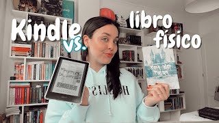 Kindle vs libro fisico  pros y contras  opinión personal [upl. by Pozzy323]