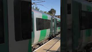 London Northwestern departs Marston Green Birmingham September 24 Nice blast on the horn 🙂 [upl. by Noired]