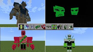 Best Ben 10 For Minecraft Pe  omnitrix for minecraft pe [upl. by Nieberg]