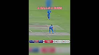 💝6 BALLS 6 RUNS💝 Last Over Drama🤣  shorts short cricket babar56 trending ytshorts [upl. by Anilak]