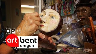 Assemblage Art With Stephanie Brockway  Oregon Art Beat [upl. by Yanaj187]