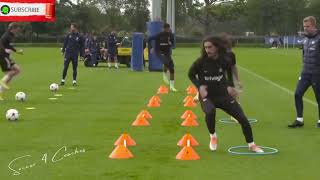 Chelsea Training Today  Warm Up  Activation Drills [upl. by Hastings]