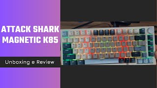 ATTACK SHARK K85 DO ALIEXPRESS [upl. by Ragse]