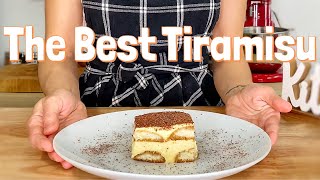 Try This Authentic Tiramisu Recipe  Easy To Make  Coffee Lovers Dessert [upl. by Marb]