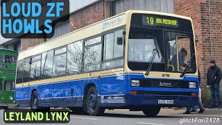 Loud ZF Leyland Lynx Preserved Preston Bus 215 G215KRN [upl. by Drisko]