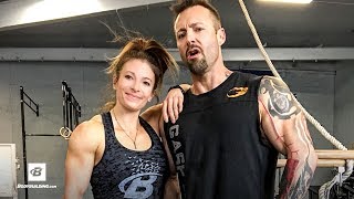 22Minute CrossFit AMRAP with Kris Gethin amp IFBB Pro Leah Dolan [upl. by Chrisman]