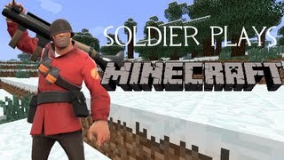 Soldier plays Minecraft [upl. by Durand270]