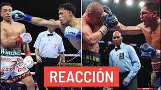 Ortiz vs Bohachuk  Lopez vs Leo REACCIÓN [upl. by Happy571]