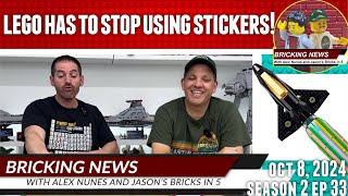 Bricking News  Just Stop Stickers [upl. by Etterraj]