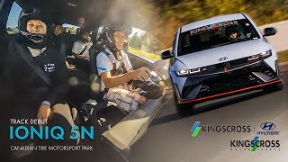 IONIQ 5 N Track Debut  CTMP GP Warm Lap 13383 [upl. by Nimrac]