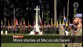 Arnhem 80th anniversary commemorations continued this day WWII Netherlands 22Sep2024 [upl. by Thorbert]