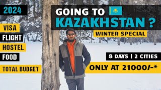 Kazakhstan Complete Travel Guide  Visa Currency Sim Places to Visit  Total Budget [upl. by Oilicec]