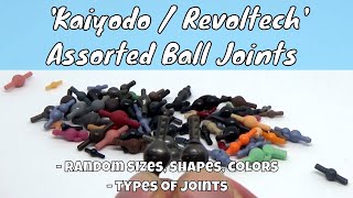 Kaiyodo  Revoltech Ball Joint Lots  What to Expect [upl. by Ros]