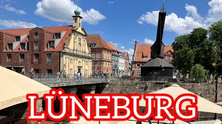 LÜNEBURG A BEAUTIFUL AND ROMANTIC CITY IN GERMANY￼￼🇩🇪  WALKING TOUR [upl. by Nunci]