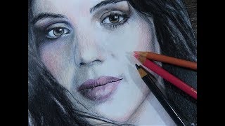 Drawing Adelaide Kane [upl. by Amena]