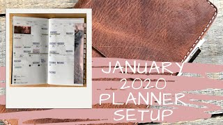 January 2020 Planner Setup [upl. by Faludi]