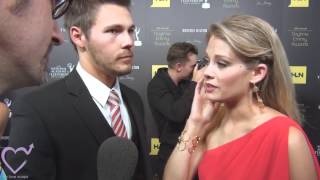 Scott Clifton amp Kimberly Matula at the 39th Annual Daytime Entertainment Emmy Awards [upl. by Grindlay]