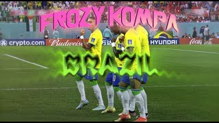 FOOTBALL 4K EDIT  Frozy Kompa  BRAZIL [upl. by Teriann]