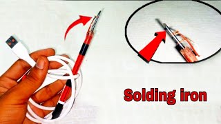 Solding iron machine Kaise banaen how to solding iron machine at home [upl. by Finstad425]