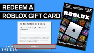 How To Redeem A Roblox Gift Card [upl. by Constant966]