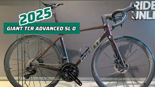 2025 GIANT TCR ADVANCED SL 0  SHIMANO DURA ACE DI2  CADEX WHEELSET [upl. by Schulz]