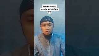 Resert produk seblm membuat VT vttiktok resertproduk video [upl. by Keyes]