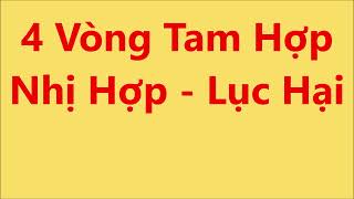 4 Vòng Tam Hợp  Nhị Hợp và Lục Hại [upl. by Lochner]